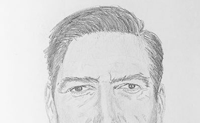 Failed George Clooney drawing
