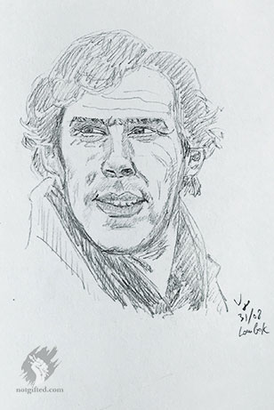 Benedict Cumberbatch sketch