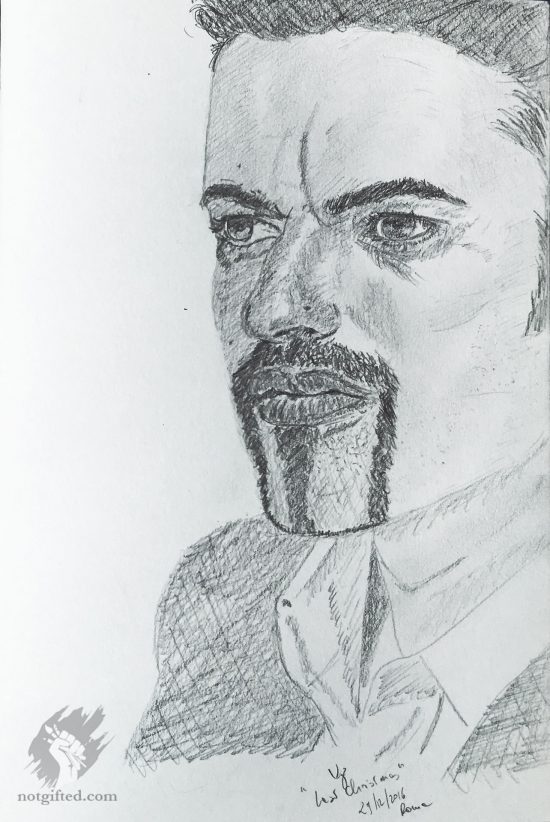 George Michael drawing
