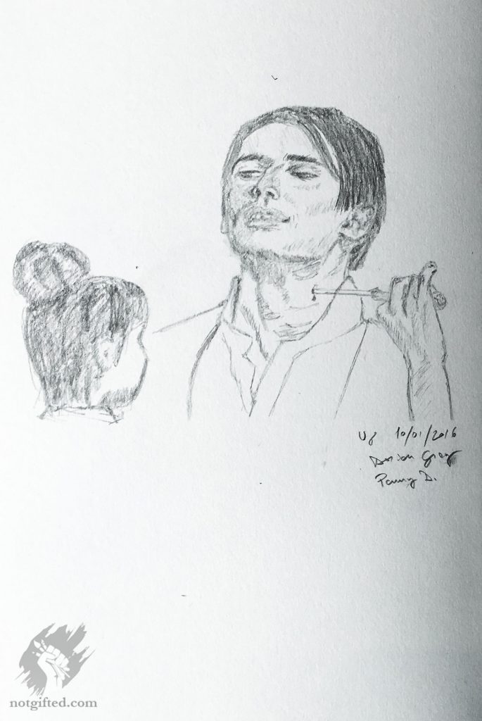 Penny Dreadful - Dorian Grey drawing