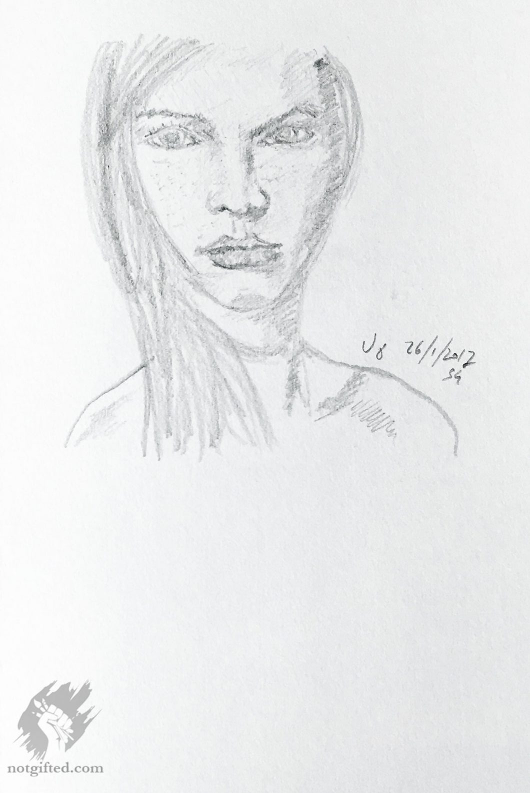 Face model sketch