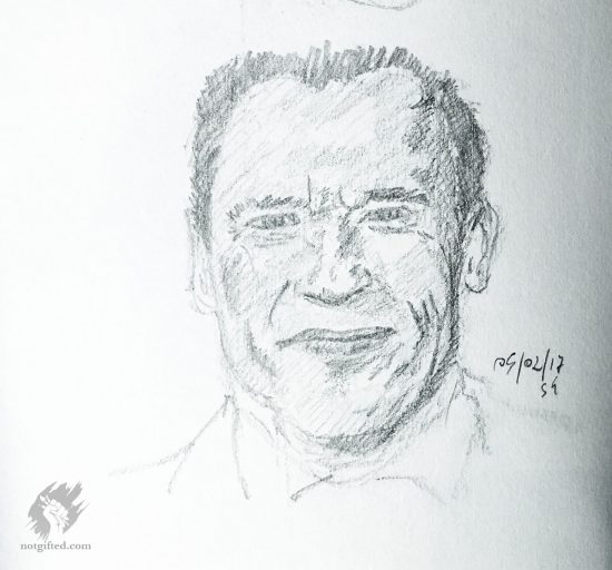 Schwarzenegger sketch