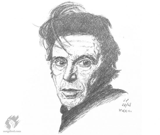 Al Pacino portrait - drawing