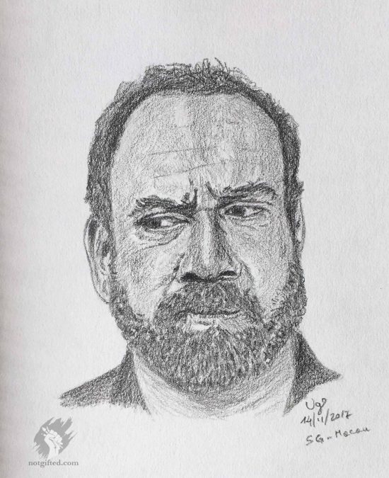 Paul Giamatti - drawing