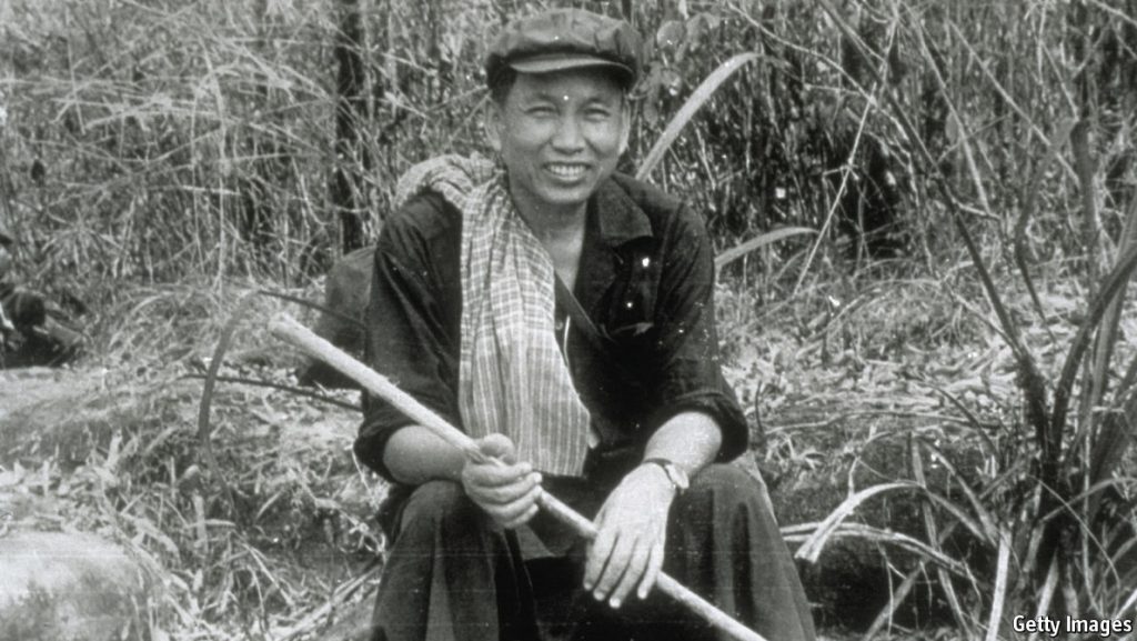 Pol Pot in his younger years